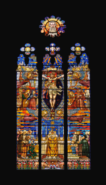 Le Vitrail du Saint Sacrifice de la Messe